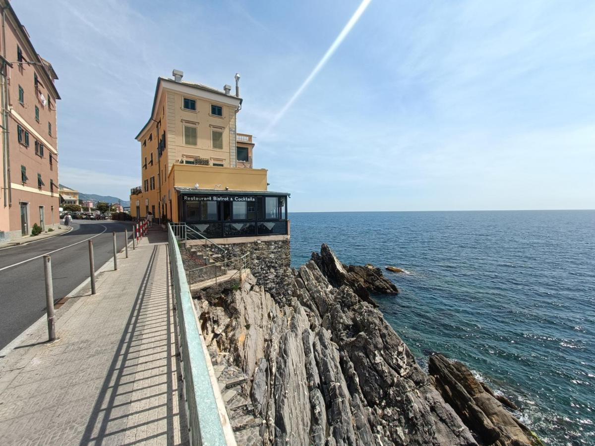Incantevole Appartamento Genova Quinto Vicino Alla Spiaggia Экстерьер фото